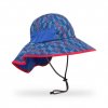 KIDS' PLAY HAT (UPF 50+) BLUE ARROW(Sundayafternoons Sun Hat)