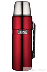 Thermos - Stainless King Stainless Steel Vacuum Flask 1.2L Red