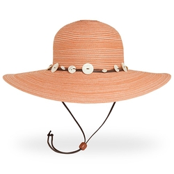 CARIBBEAN HAT (UPF 50+ SUN HAT) - Coral(Sunday afternoons)
