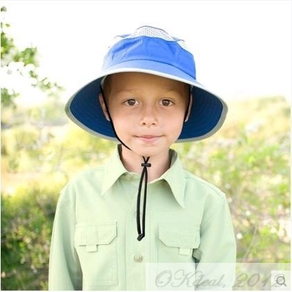KIDS' FUN BUCKET HAT (UPF 50+) - Royal/Royal - $28.03 : OKdeal