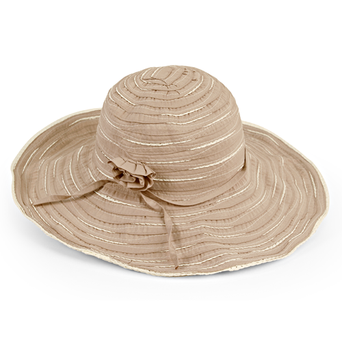 NATALIE SUN HAT (UPF 50+) -Taupe