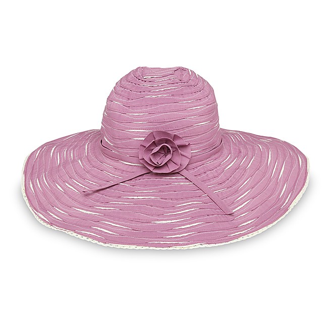 NATALIE SUN HAT (UPF 50+) - BRANDY WINE